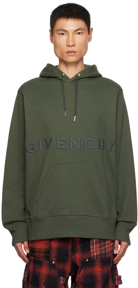 green givenchy hoodie|givenchy green hoodie sale.